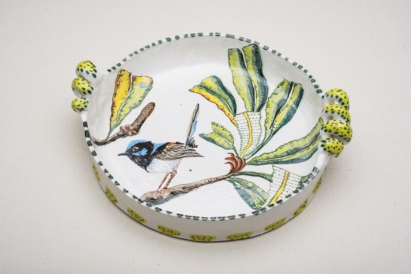 Cassoulet with Blue Wren 1