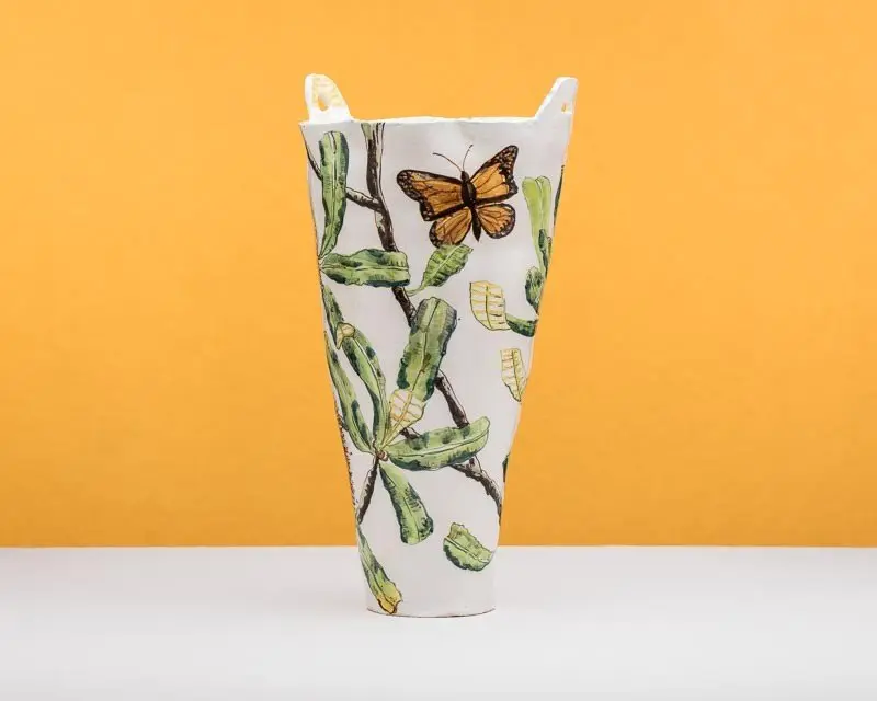 Banksia Serrata Vessel with Handles