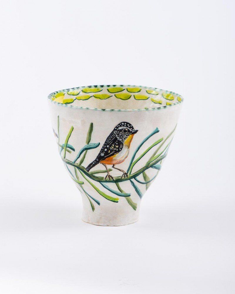 Royal Park Sedge Bowl with Pardalote