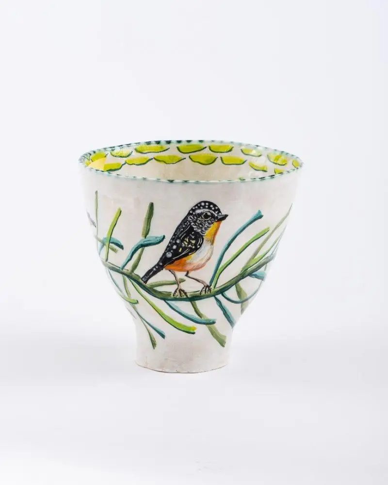 Royal Park Sedge Bowl with Pardalote