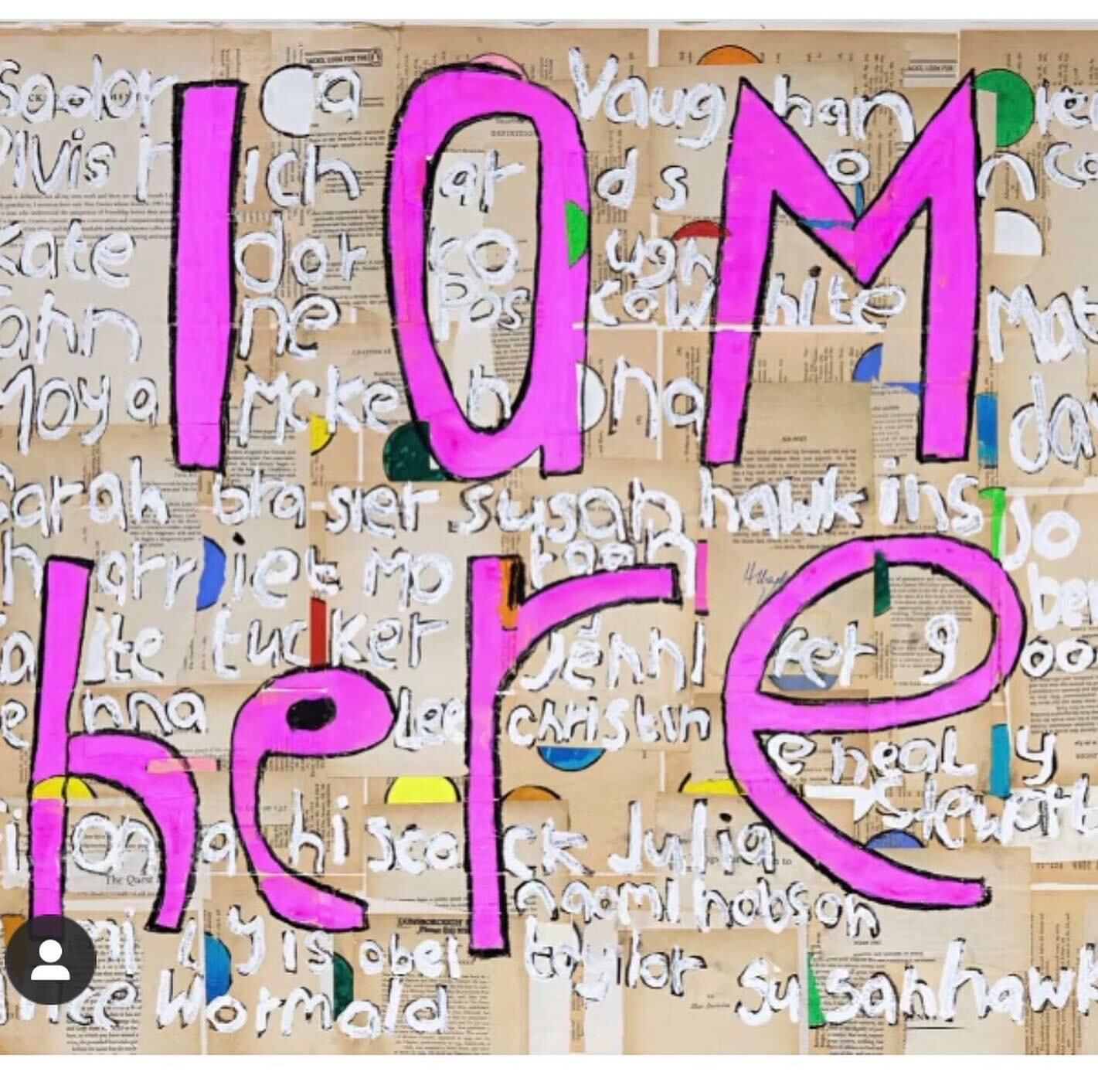 I am here, exhibition curated by Artist Katherine Hattam at Arthouse Gallery Sydney to coincide with the National Gallery of Australia’s Know My Name exhibition to recognise female artists.