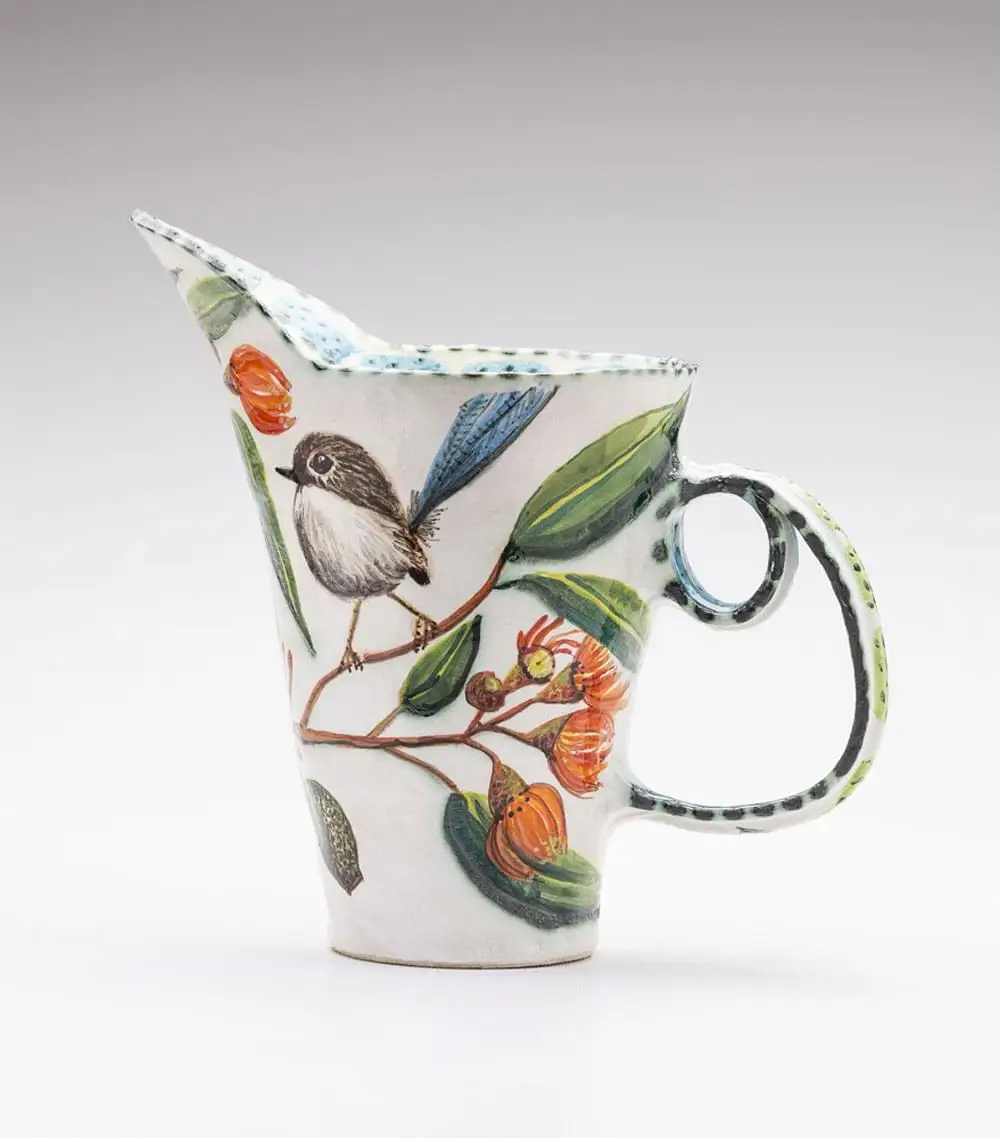 Ficifolia With Two Wrens Pitcher