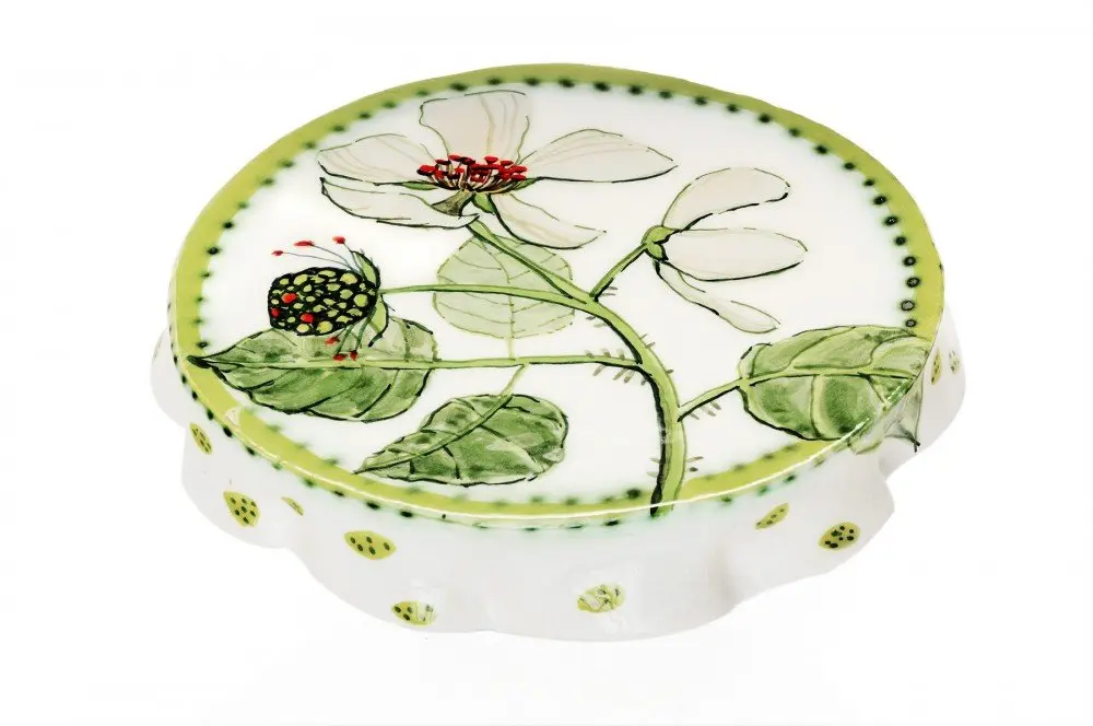 Blackberry Cake Plate