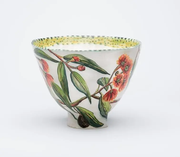 Ficifolia with willie wagtail bowl