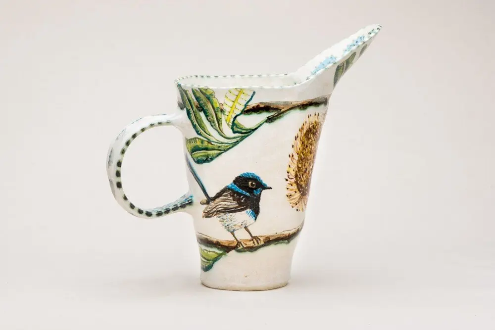Blue Wren Single Handle pitcher