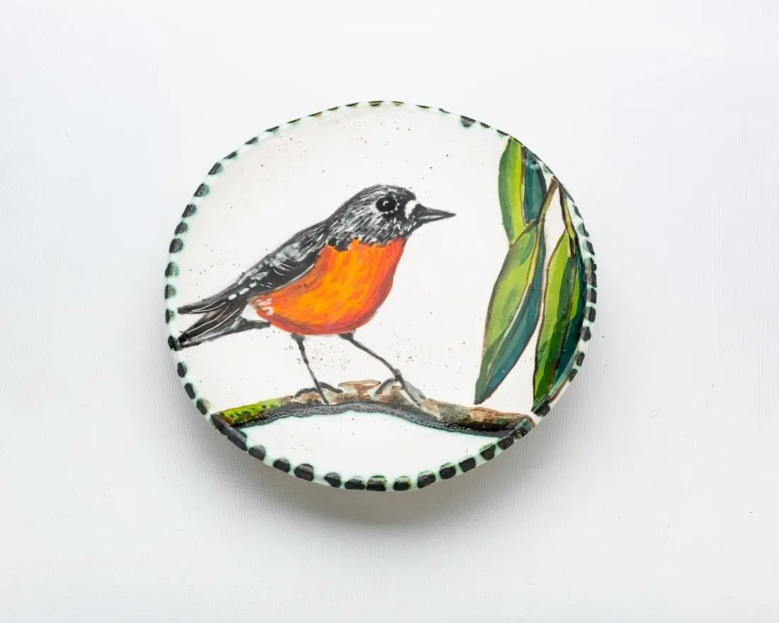 04042025_Male Flame Robin Plate038