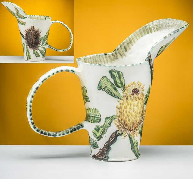 Banksia Serrata Water Pitcher