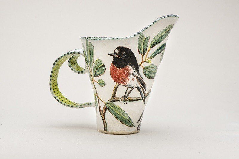 Red-breasted Robin pitcher