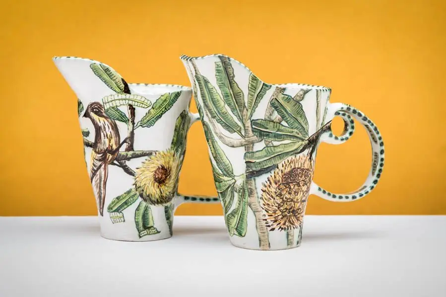Banksia Serata water pitchers