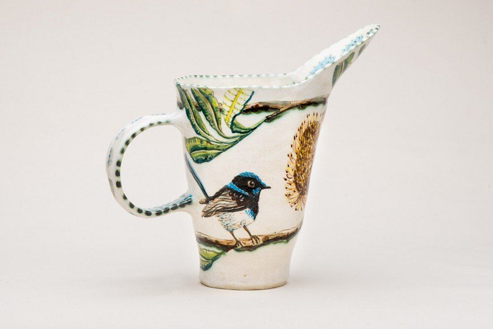 Blue Wren Single Handle pitcher