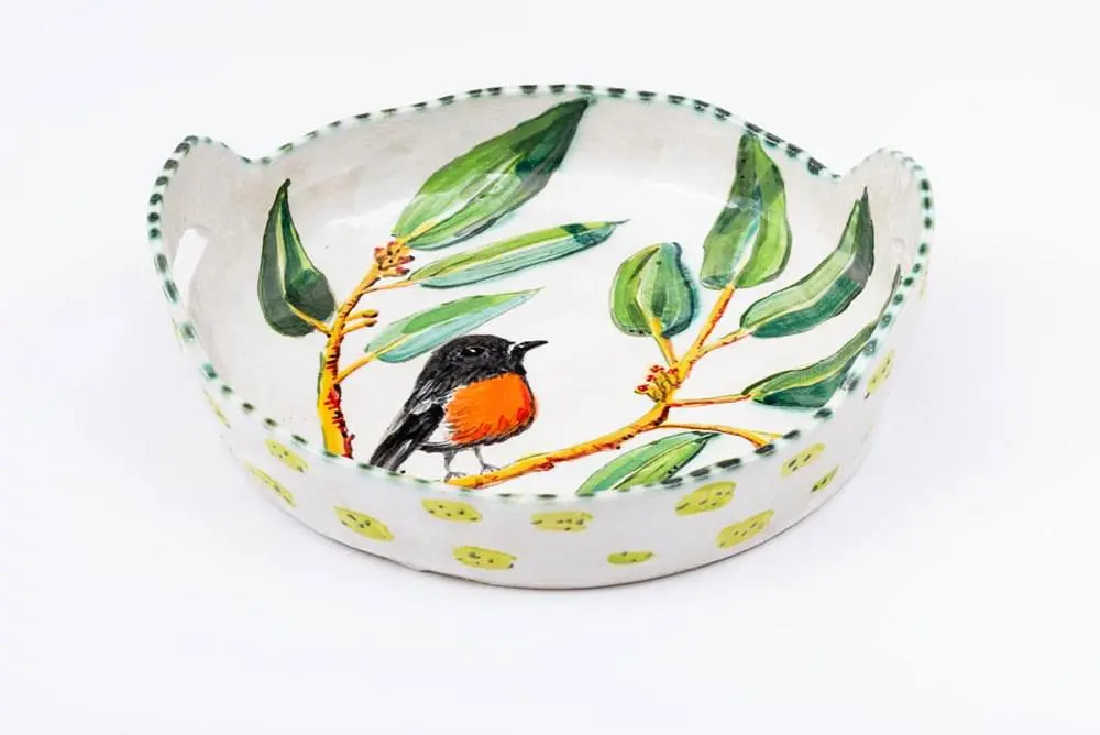 Scarlet Alpine Robin Cassoulet